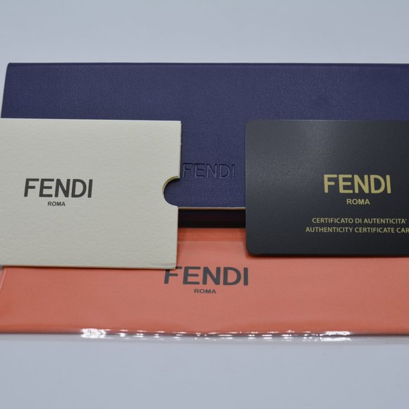 NEW FENDI FF M0032/S SILVER/DARK GREY SUNGLASSES - Picture 6 of 6